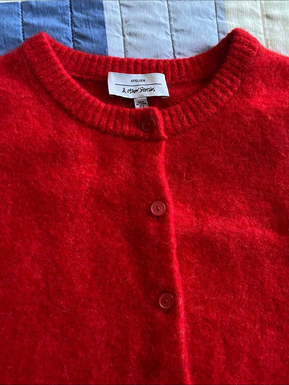 & Other Stories Alpaca Wool Blend Cardigan - Picture 7 of 16